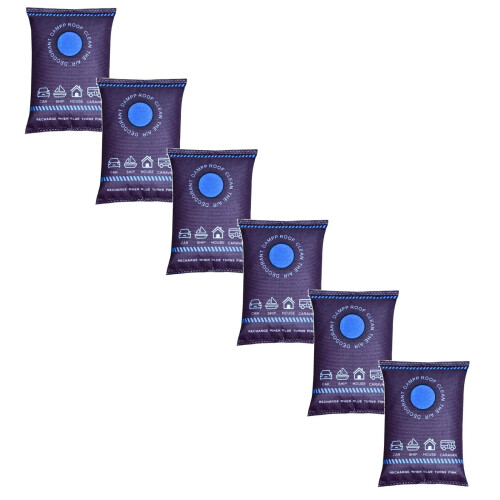 Sacs déshumidificateurs de voiture réutilisables (lot de 6) 1