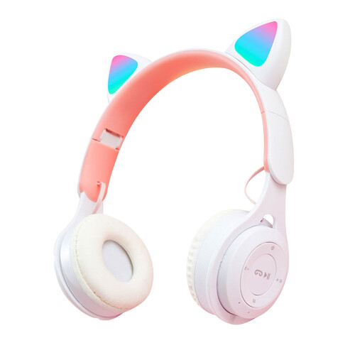 Ασύρματα ακουστικά Bluetooth για αυτιά γάτας για παιδιά και ενήλικες, ελαφριά 1