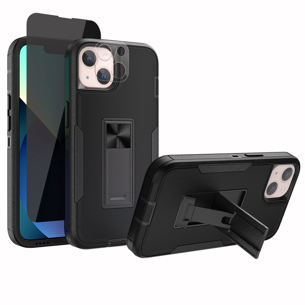 Iphone 13 Case With Stand And Privacy Screen Protectors 9193271307075