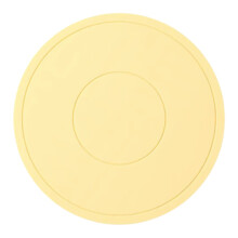 Ronde, hittebestendige siliconen placemats (set van 4)