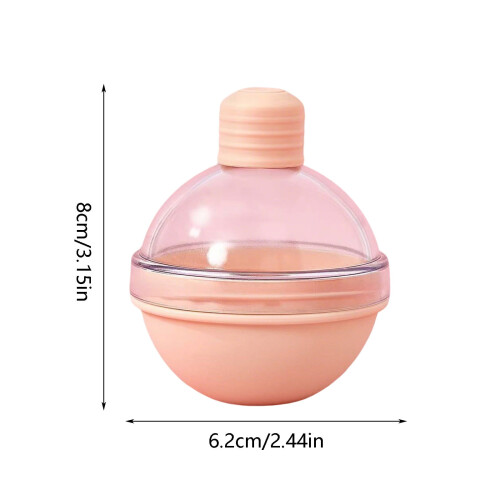 4 τεμάχια σφαιρικά καλούπια πάγου 2,5" – Στρογγυλή θήκη πάγου για κοκτέιλ και καφέ 1