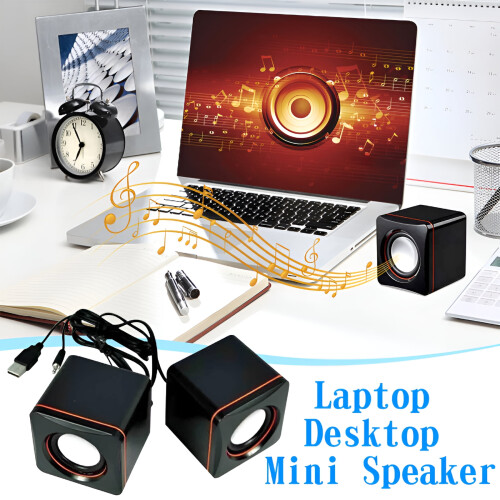 Mini haut-parleurs PC alimentés par USB, son stéréo 2