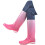 Botas de chuva femininas impermeáveis, antiderrapantes, cano largo, rosa. 8