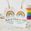 Rainbow Thank You Tags with String 50 pcs 1