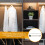 Barre de séchage télescopique rétractable pour vêtements1 3
