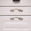 Raindrops Vintage Cabinet Pull Handle Set European Style 8