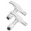 Πλήκτρα τυμπάνων από κράμα ψευδαργύρου 2 τεμάχια 4