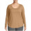 Γυναικεία T-shirts Casual Μονόχρωμα Oversize Μπλούζες με Στρογγυλή Λαιμόκοψη και 1