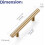 5 Inch Green Stainless Steel Cabinet Pulls – 12 Pack 1