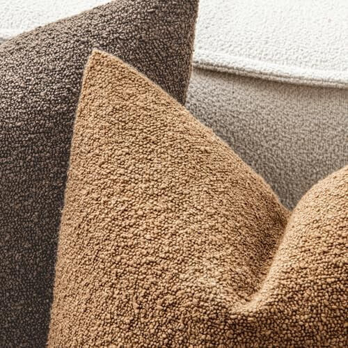 Housses de coussin bouclées 45 x 45 cm (lot de 2) 1