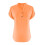 VERUGU Γυναικεία Μπλούζα με Κοντομάνικα, V-Neck, Βαμβακερά, Λινά Πουκάμισα, 5