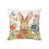 Housse de coussin lapin de Pâques pour canapé, fauteuil, salon 2