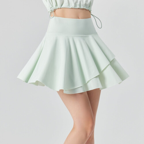 Γυναικεία Φούστα Τένις YOUSNH Sun Skort Ice Cool Blocking Two in One για Αθλητισμό & Γυμναστική, 2