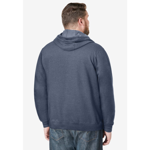 KingSize Herren Fleece-Pullover-Hoodie in großen Größen 1