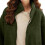 Γυναικείο φλις μπουφάν με φερμουάρ 2 σε 1 για μωρά, χειμωνιάτικο παλτό εγκυμοσύνης 2