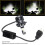H4 LED Scheinwerfer Motorrad 55W 5500LM Silber 13