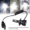 H4 LED Scheinwerfer Motorrad 55W 5500LM Silber 3