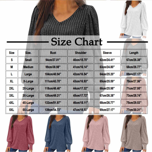 Lenago efterårstrøjer til kvinder Plus size efterårsmode Ren farve Hårbolletrøje med rund hals Pullovertrøjer Jumper 2