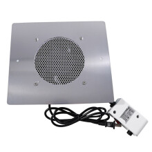 60W Silver Nail Dust Collector with Low Noise & Dust Bags