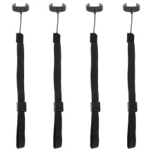 4pcs Durable Walking Cane Wrist Strap for Seniors, Universal Fit Cane Lanyard