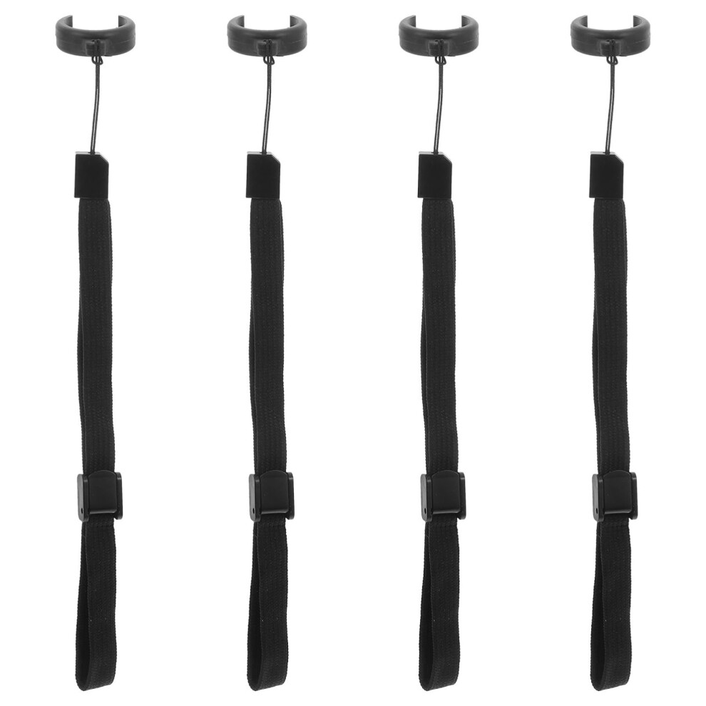 4pcs Durable Walking Cane Wrist Strap for Seniors, Universal Fit Cane Lanyard