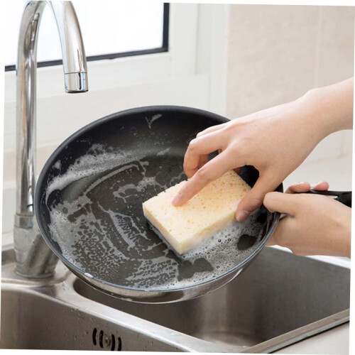 Kitchen Sponge Set 8 Pack, NonScratch Scrub Sponges for Kitchen and Bathroom, Reusable Cleaning 2