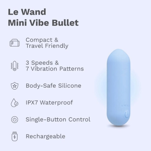 Le Wand Mini Vibe Rechargeable Bullet Vibrator 1