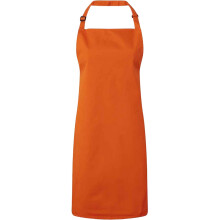 (One Size, Orange) Premier Unisex Adult Colours Full Apron