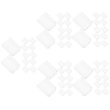 100pcs Transparent Electric Toothbrush Head Covers Dustproof TravelFriendly Protector