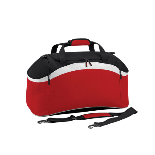 BagBase (One Size, Classic Red/Black) Bagbase Teamwear Holdall