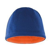 (One Size, Navy/Bright Orange) Result Fleece Reversible Hat