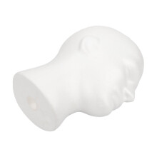 Foam Mannequin Head for Wig Styling and Hat Display with Accurate Male Head Simulation