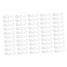 50pcs Face Mask Extender with Adjustable Buckle, NonSlip Strap Hook, Ear Pressure Relief