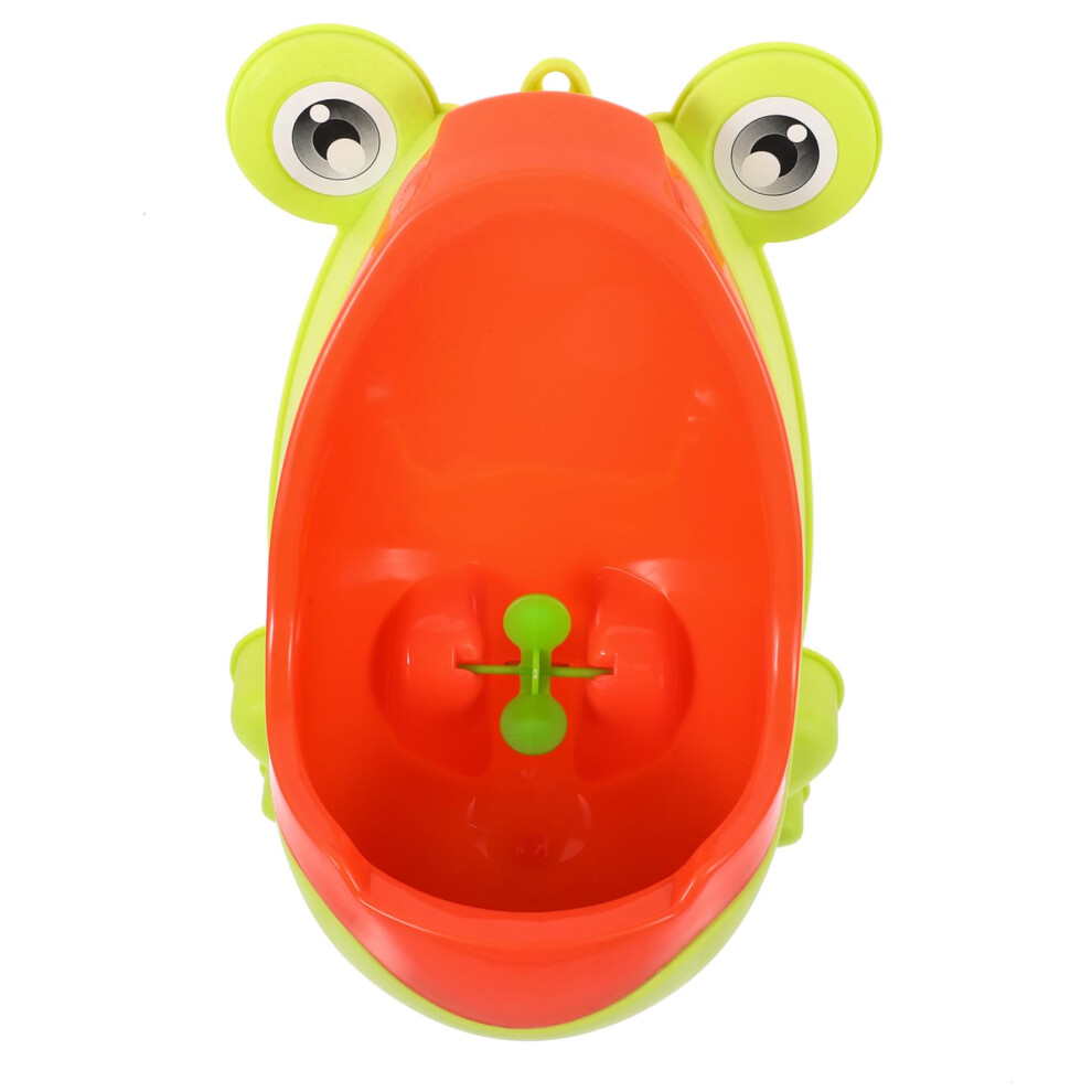 Frog Potty Training Urinal for Boys, Wall Mounted, SpaceSaving, Detachable Easy Clean Design