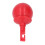 Blind Cane Tip with Smooth Rolling Ball Hook,  Visibility Red, Easy Tool Replacement 1