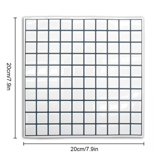 5-delte PVC-mønster med mosaik 1