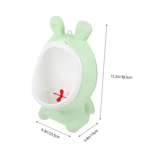 Potty Training Urinal for Boys with Adjustable Height, Wall Mounted Design, Durable and Cute 1