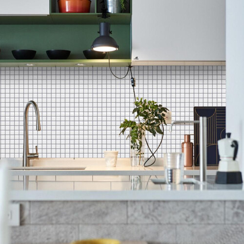 5-delte PVC-mønster med mosaik 2