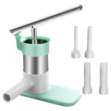 Stainless Steel Manual Sausage Stuffer with Easy Disassembly for Home and Commercial Use