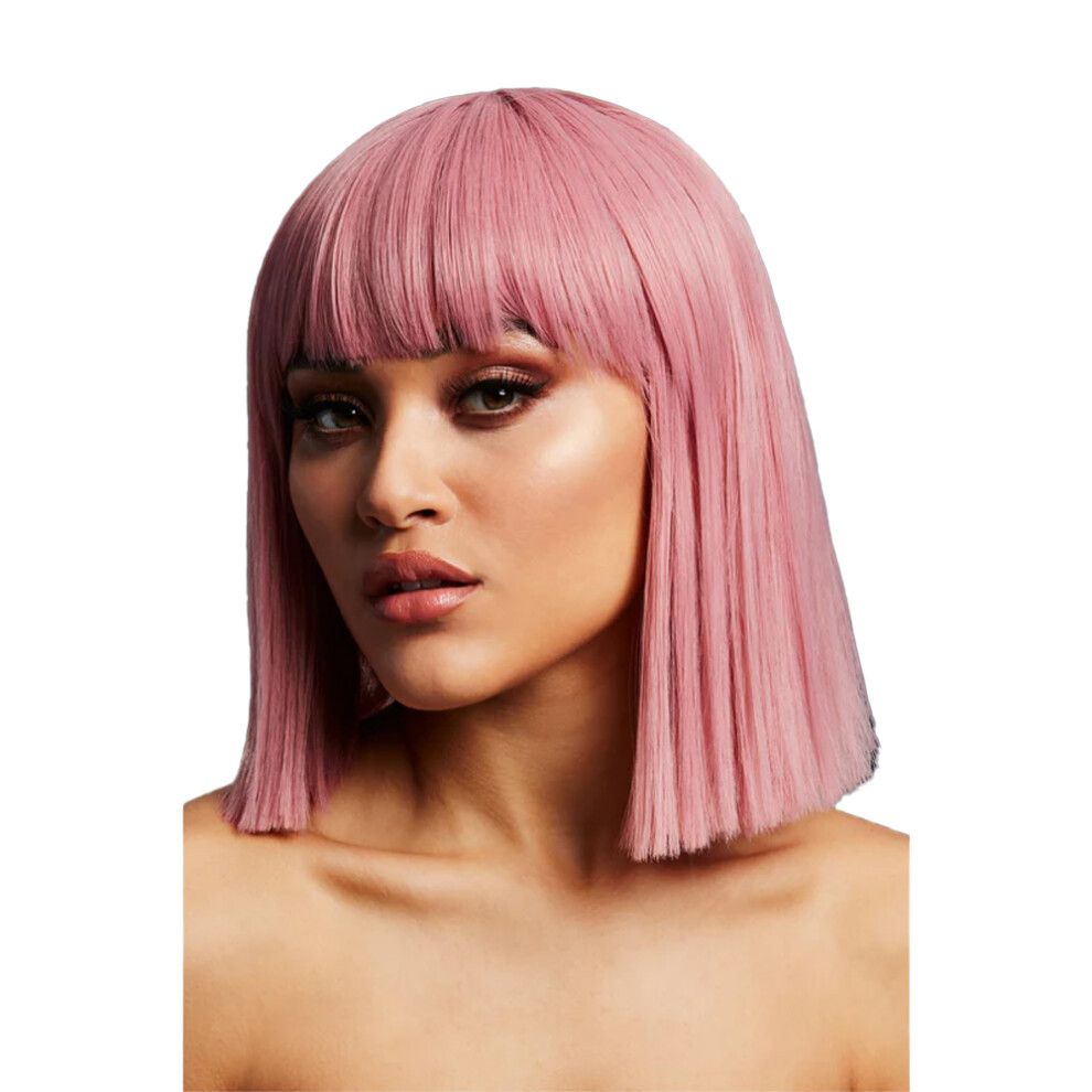 Fever Unisex Pink (One Size, ) Womens/Ladies Lola Wig