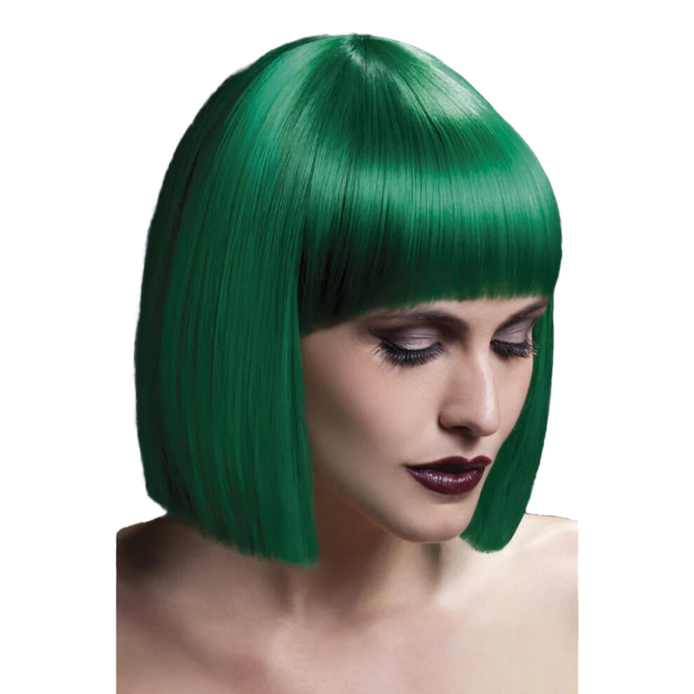 Fever Unisex Green (One Size, ) Womens/Ladies Lola Wig