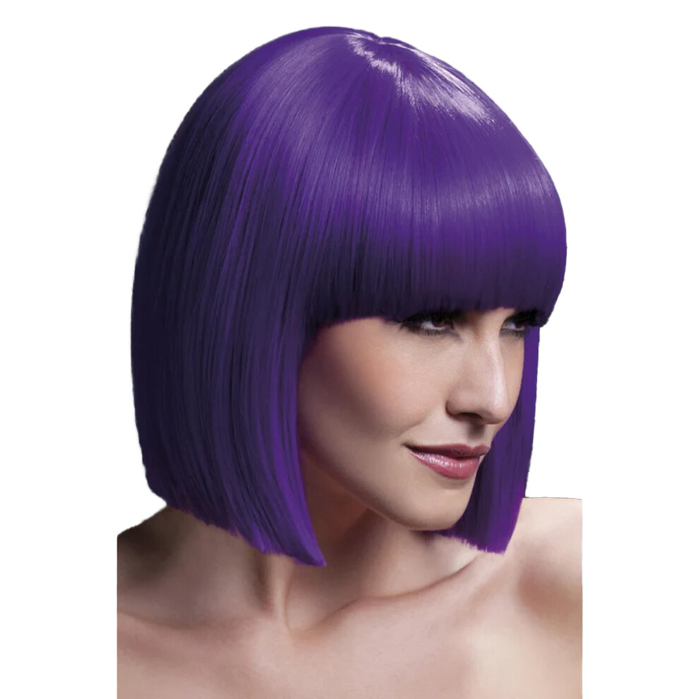 Fever Unisex Purple (One Size, ) Womens/Ladies Lola Wig
