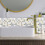 5-Piece PVC Plaid Wall Tile Stickers 6
