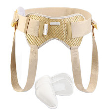 Hernia Belt for Men and Women with Adjustable Compression Pads, Breathable Inguinal Support for Left or Right Side