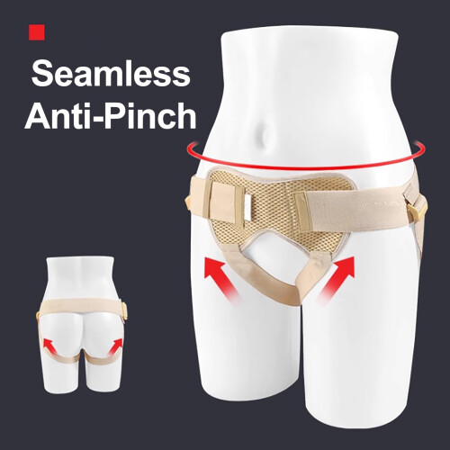Hernia Belt for Men and Women with Adjustable Compression Pads, Breathable Inguinal Support for Left or Right Side 2
