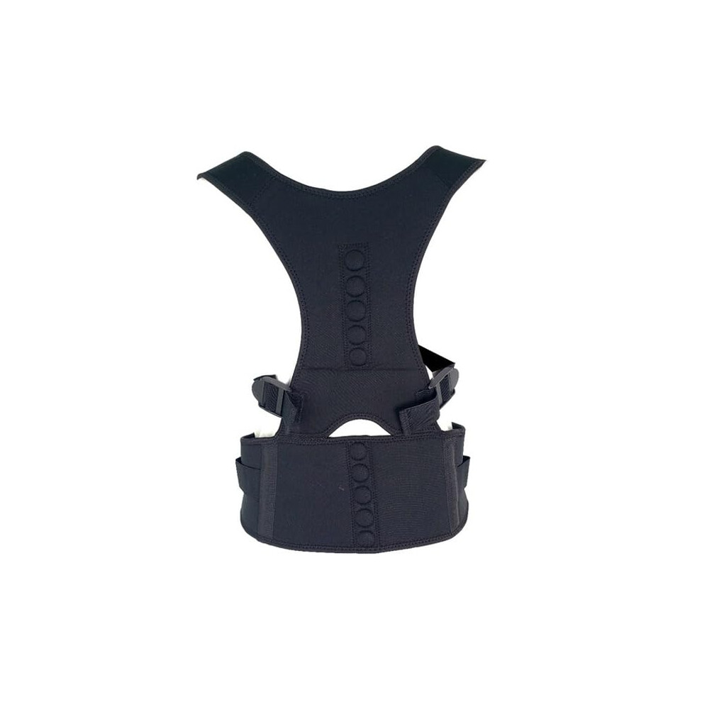 Back Brace Posture Corrector with Full Back Coverage and Breathable Mesh for Spine Alignment