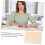 Braille Learning Board with Letters and Numbers, EasyClean Teaching Aid for Blind Education 2