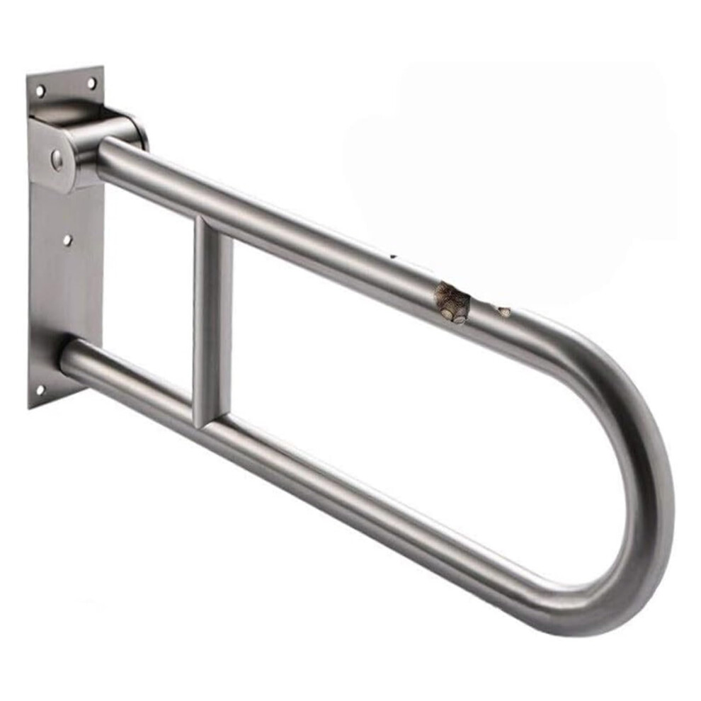 Bathroom Grab Bar for Elderly with Toilet Safety Rail, Wall Mounted Non Slip Handrail for Seniors