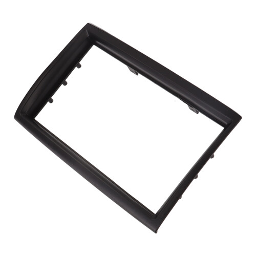 Fascia 2 DIN, nera, cornice grande 211x206x133mm 2