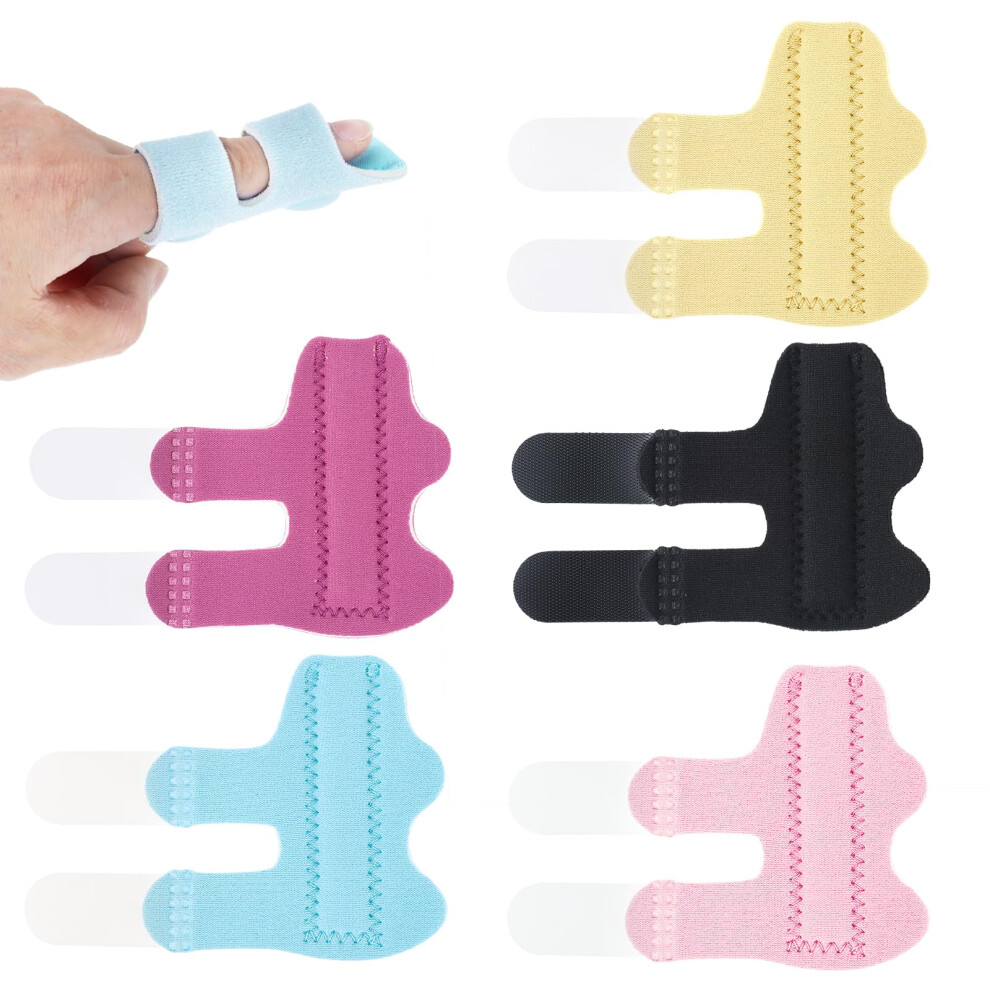 Universal Finger Splint Set, MultiColor Finger Brace for All Fingers, Comfortable Daily Wear